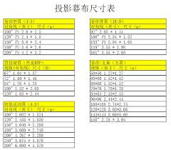 92寸幕布的长宽尺寸是多少