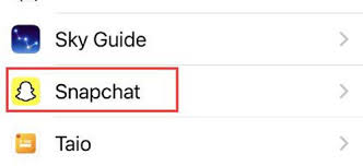 snapchat如何切换系统语言