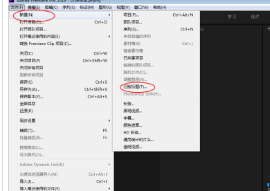 pr垂直字幕怎么反转