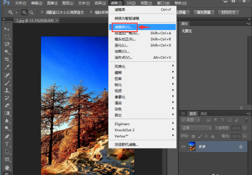 ps怎么给图片添加网状素描滤镜