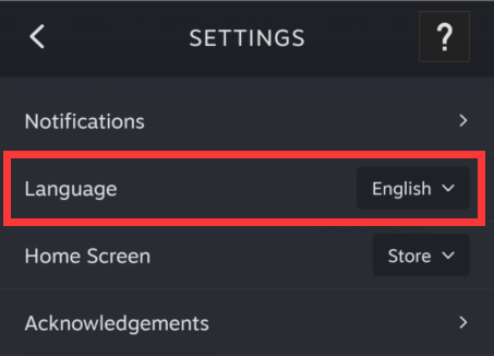 《steam》手机版怎么设置中文