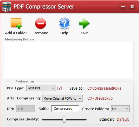 PDF Compressor Server2