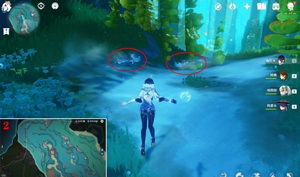 图片[3]-原神鳗鱼宝箱位置在哪-鳗鱼宝箱地图点位及开启路线一览-游戏论