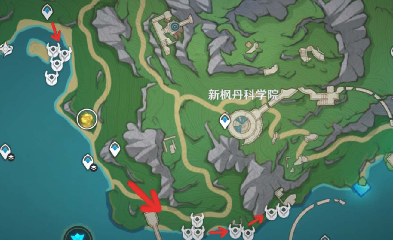 原神原海异种高效刷怪路线一览