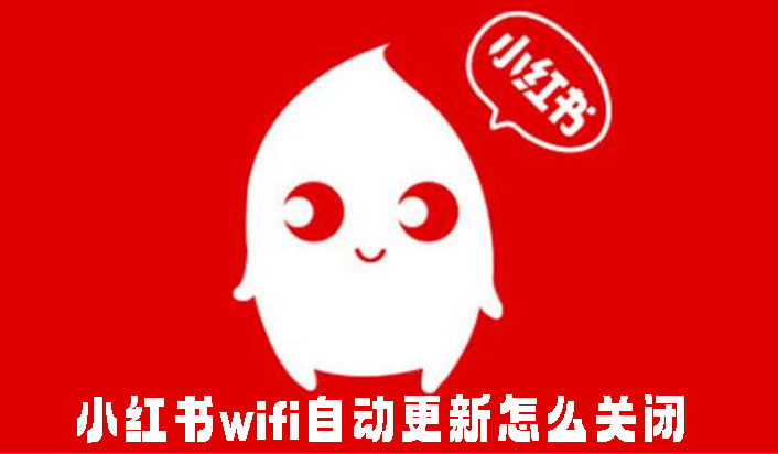 小红书wifi自动更新怎么关闭