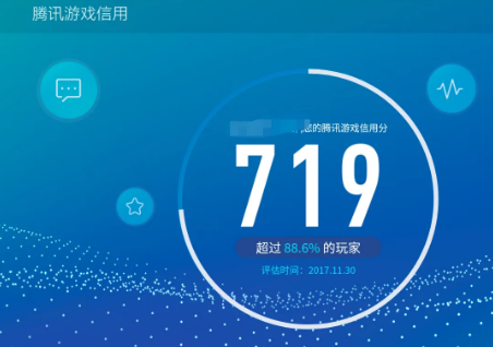 腾讯游戏信用分开始是多少
