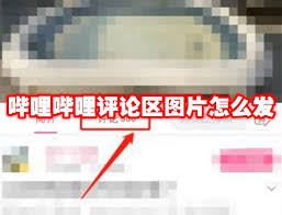哔哩哔哩评论区怎么发图片