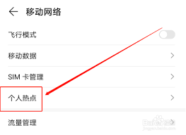 荣耀MagicVs3如何打开个人热点
