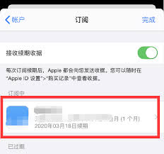苹果手机如何取消连续包月会员