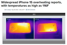 iPhone 15系列有哪些问题