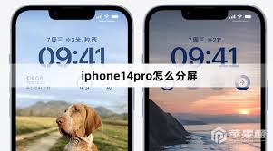 苹果14pro如何设置分屏