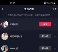 抖音主页访客记录显示的是人吗