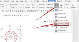 wps文档怎么盖章