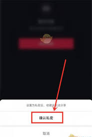 抖音仅自己可见如何解除