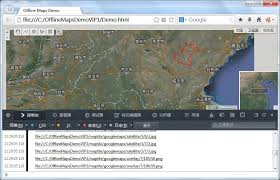 如何加载离线google地图api