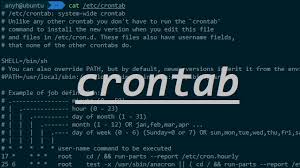 如何编辑crontab定时任务
