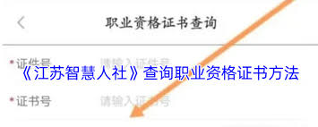 江苏智慧人社如何查询资格证信息