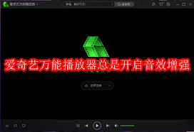 爱奇艺万能播放器怎样一直开启画质增强