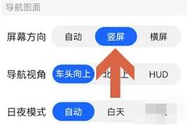 高德地图如何设置横屏导航