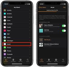 apple watch如何添加歌曲