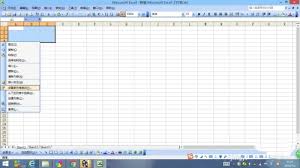 如何在excel2003中绘制表格斜线头