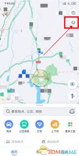 高德地图如何查看人流量热力图