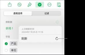 numbers表格如何创建数据透视表