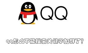 qq不能搜索群了怎么办