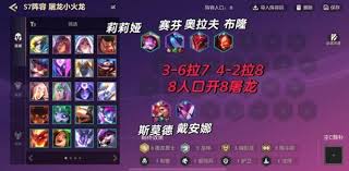 金铲铲之战S7巨龙之巢8屠龙斯莫德阵容怎么搭配