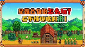 星露谷物语新手基础玩法是什么