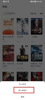 番茄小说如何导入本地书籍