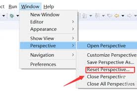 如何让Eclipse恢复默认界面