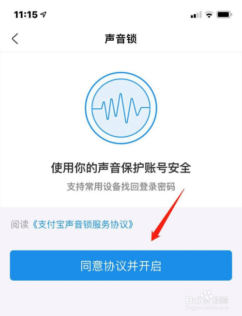 支付宝怎么打开声音锁(支付宝设置了声音锁怎么用)