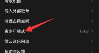 qq音乐怎么打开青少年模式(qq音乐怎样设置青少年模式)