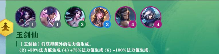 云顶之弈玉剑仙效果怎么样