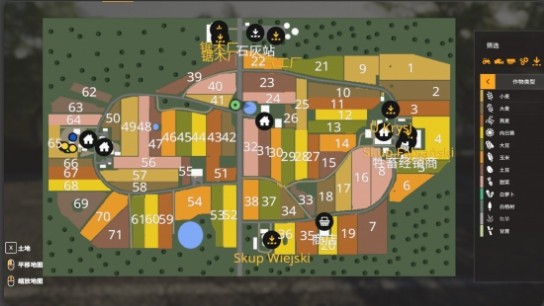 模拟农场20老外地图图片