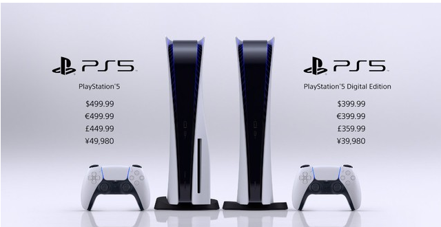 索尼PS5价格是多少