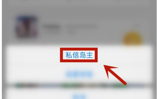 动森助手怎么给岛主发消息