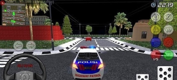 模拟警察巡逻