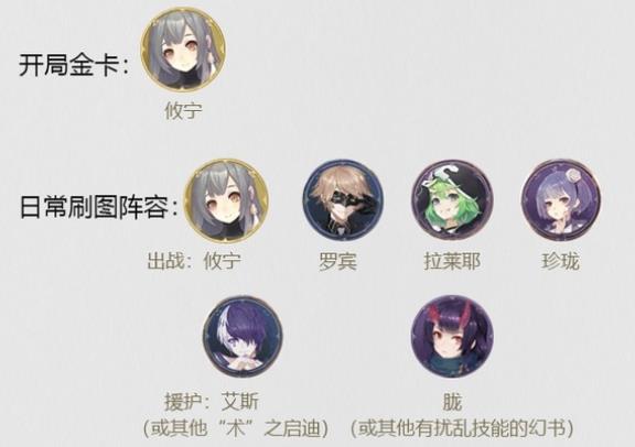 幻书启世录诗经阵容怎么组