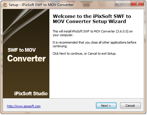 iPixSoft SWF to MOV Converter(SWF转MOV软件)