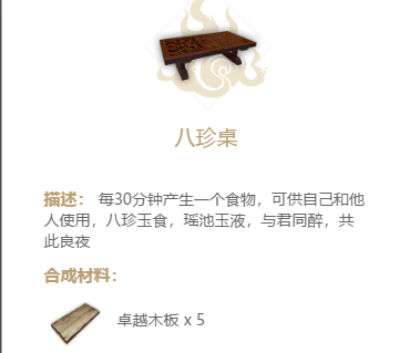 妄想山海八珍桌怎么做