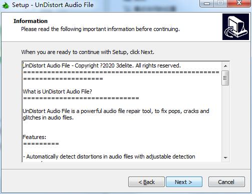 UnDistort Audio File