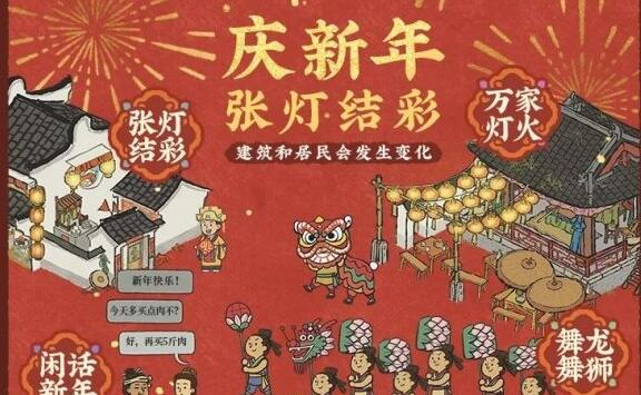 江南百景图2021春节新年活动有什么内容