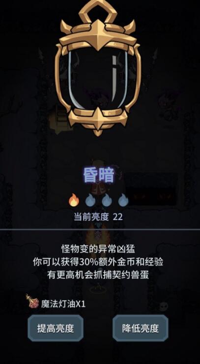 提灯与地下城亮度有什么用
