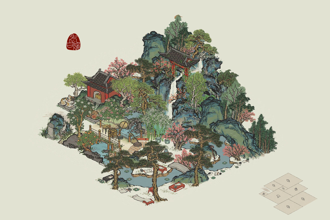 江南百景图鱼跃龙门布局怎么弄