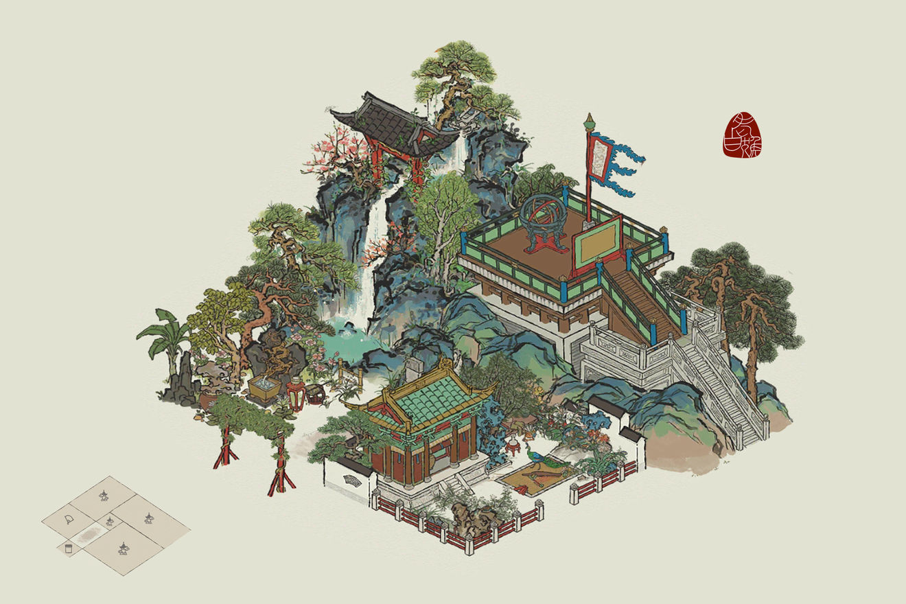 江南百景图鱼跃龙门布局怎么弄