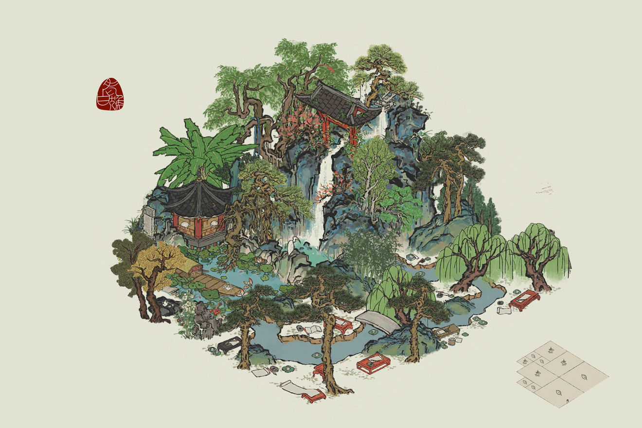 江南百景图鱼跃龙门布局怎么弄