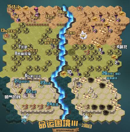 剑与远征命运困境3怎么打
