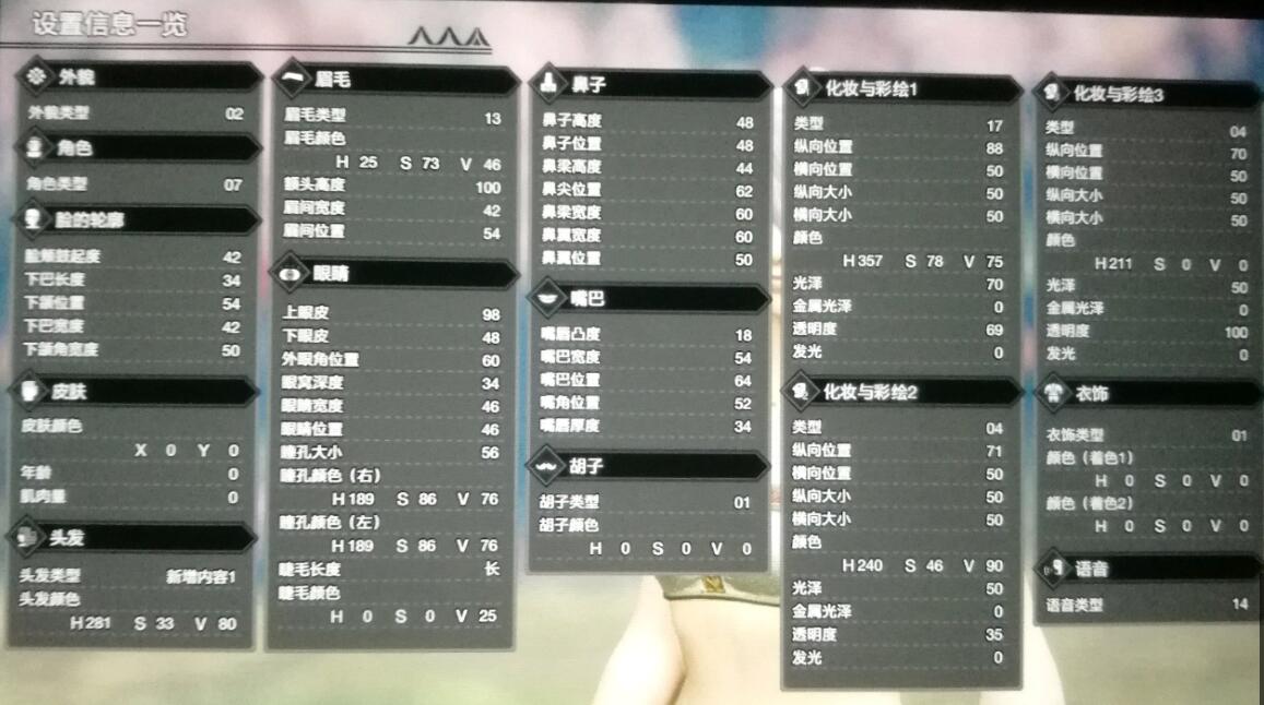 怪物猎人崛起女神脸怎么捏